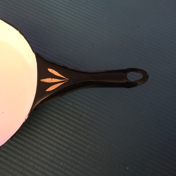 Enamel Georges Briard frying pan - Picture 4 of 8